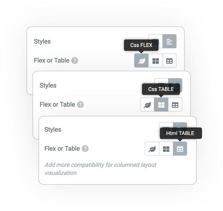 Pro Form ACTIONS Email Styles