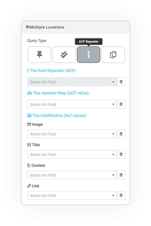 mapsLocator query ACFrepeater