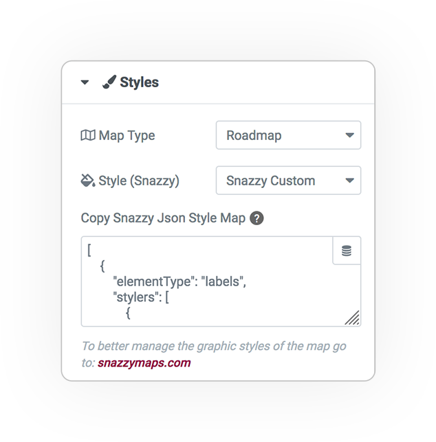 mapsLocator style json