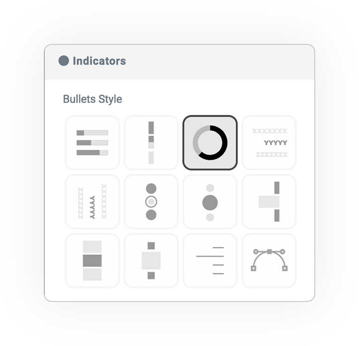 scroll indicator sections 2