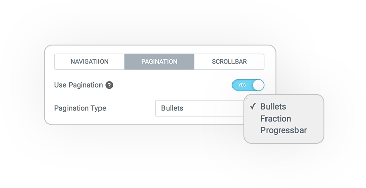 skin carlousel pagination