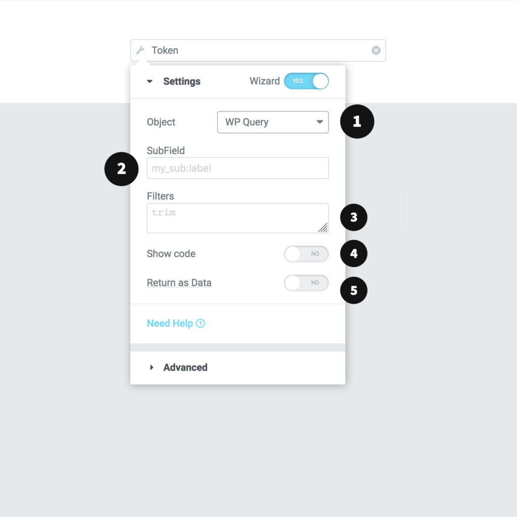 Dynamic Tag Token 8 token wizard wpquery