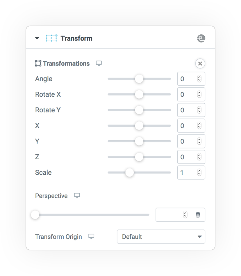 Extension Transform 2 transform