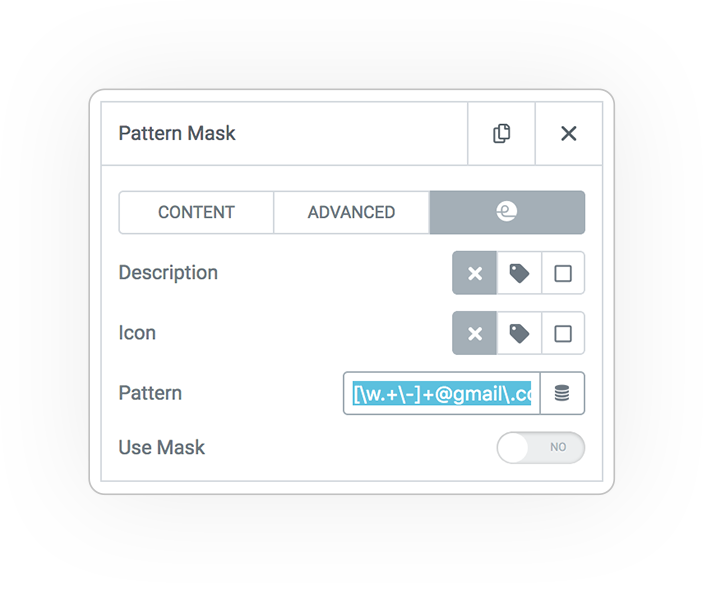 Field PatternMask