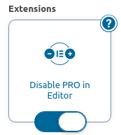 remove pro ads form editor free