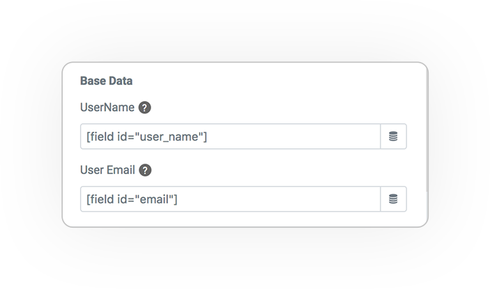 Pro Form ACTIONS Save user BASE DATA