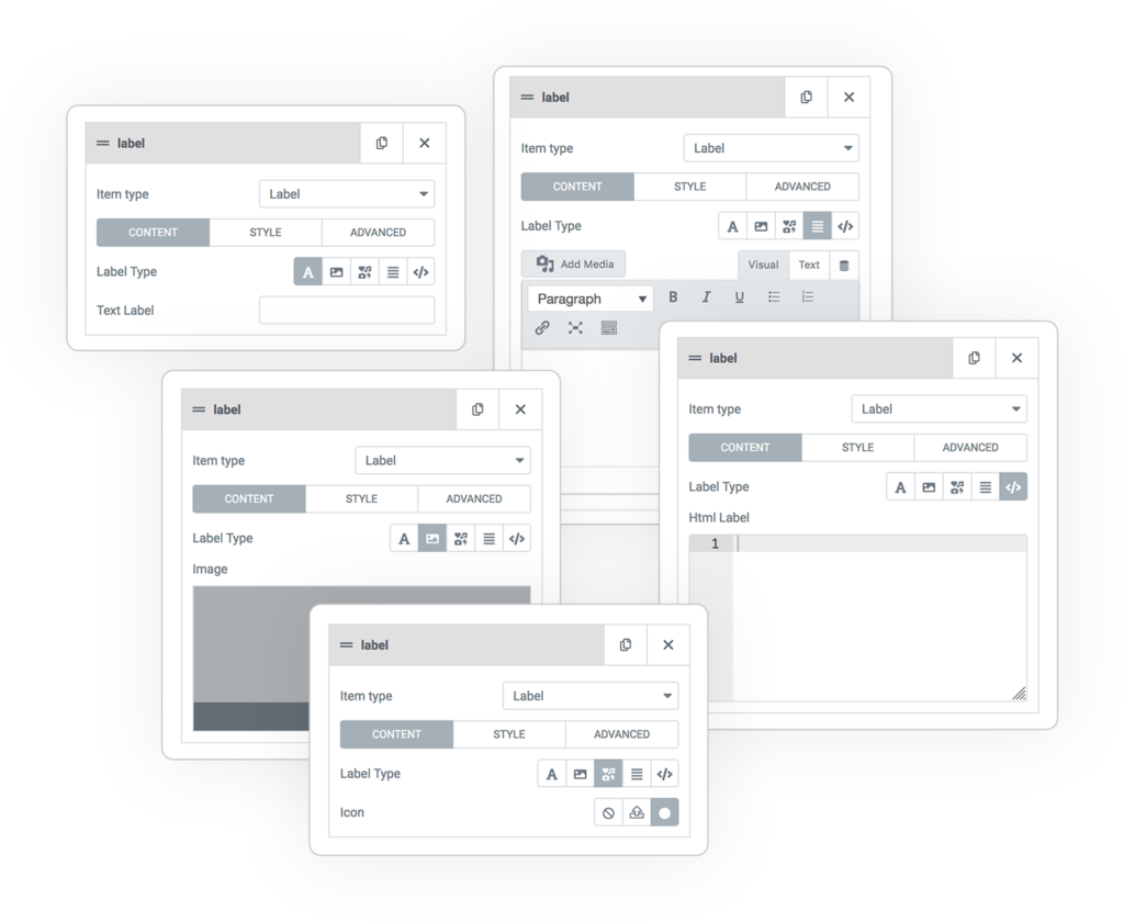 Query ITEMS label