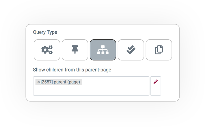 query type from post parent