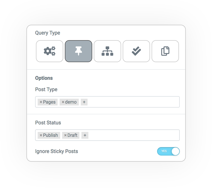 query type from post type