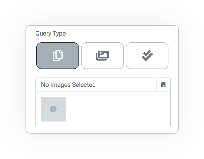 query type specific attachment