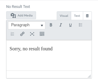 form action query posts filter no result