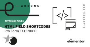 Share ProForm Extended HTMLfieldShortcode