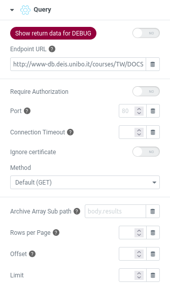 elementor query XML