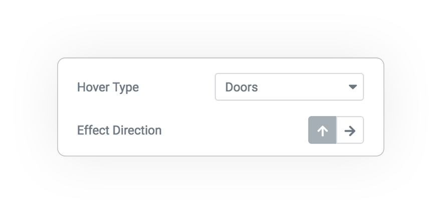 extended e hover heading type doors