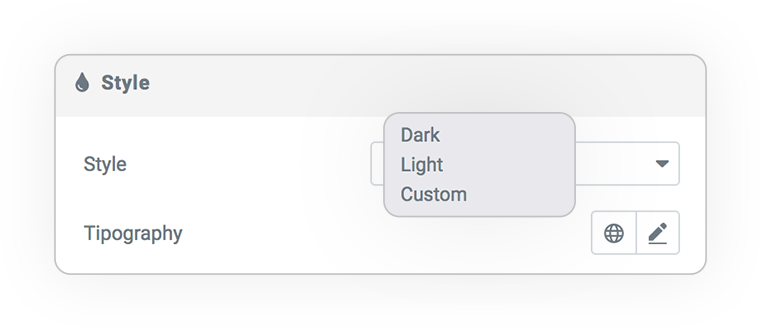 tooltip style darklight