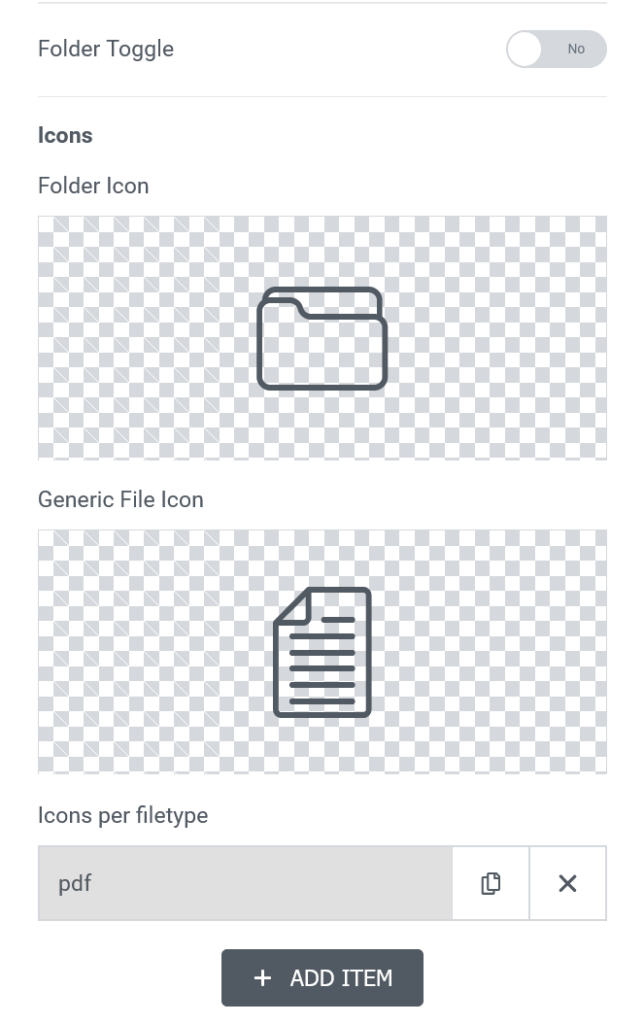 elementor files icon image